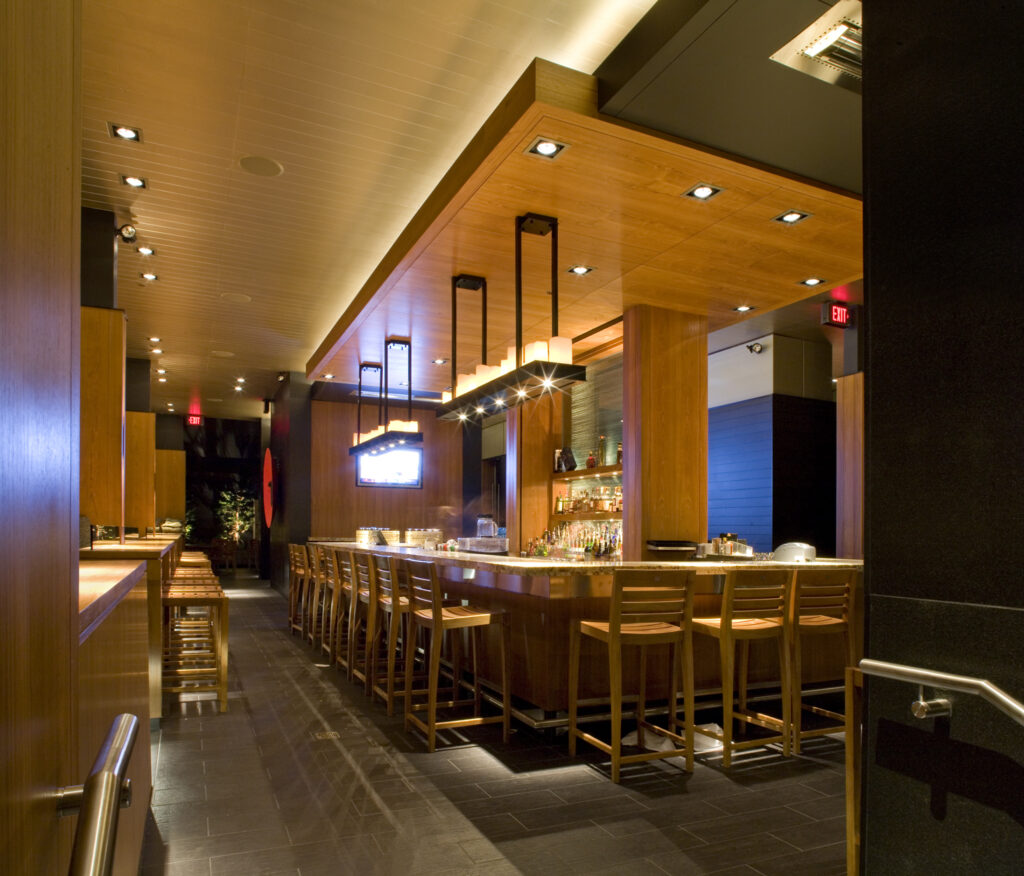 Keg Yaletown Vancouver Modern Restaurant Bar Interior